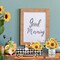 5 Pcs Sunflower Table Sign Sunflower Wooden Table Centerpieces Sign Summer Gnome Wooden Table Decor Sunshine Table Decoration Signs Gnome Wooden Centerpiece for Home Party(Colorful)
